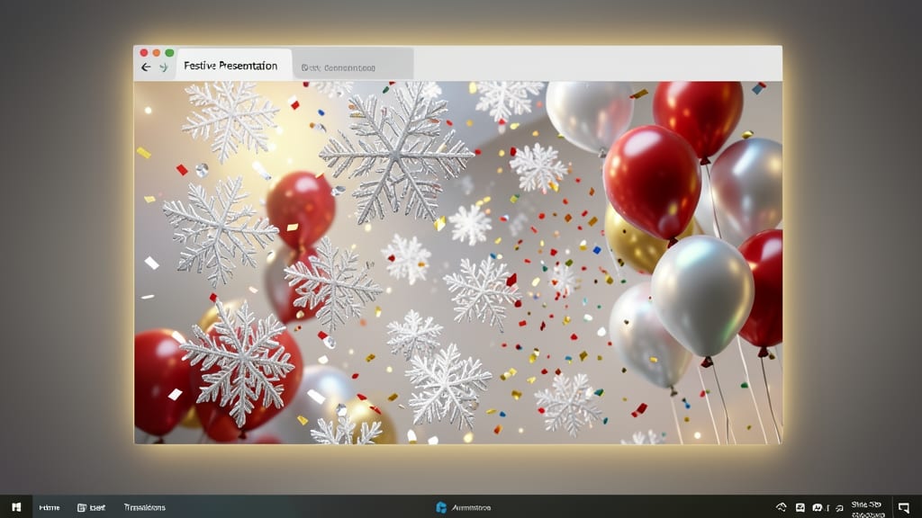 3D Holiday and Event Celebration