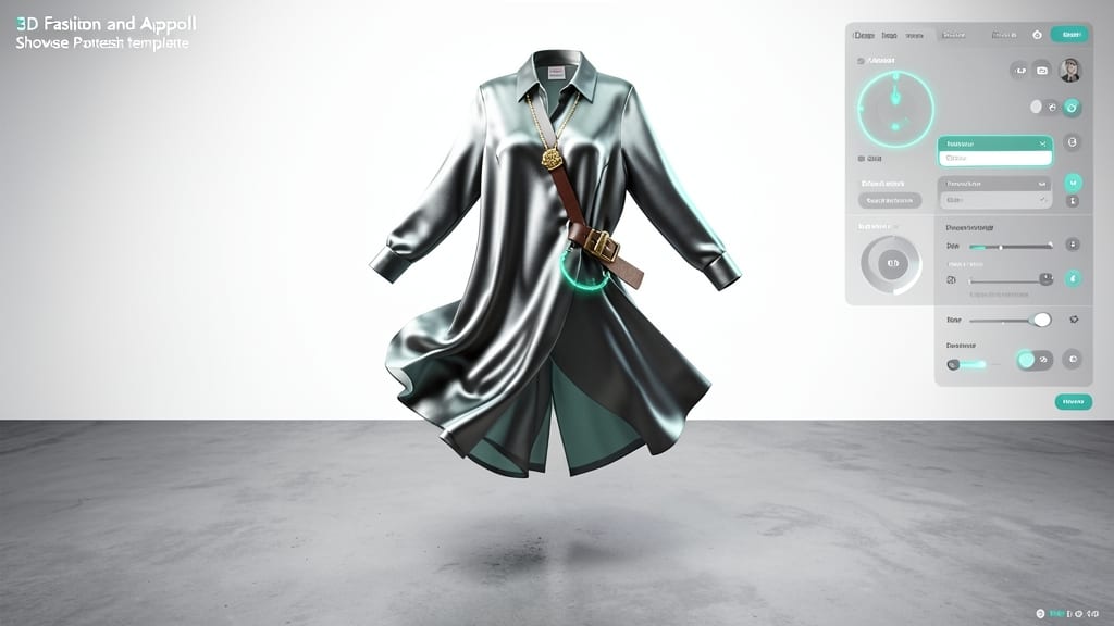 3D Fashion and Apparel Showcase