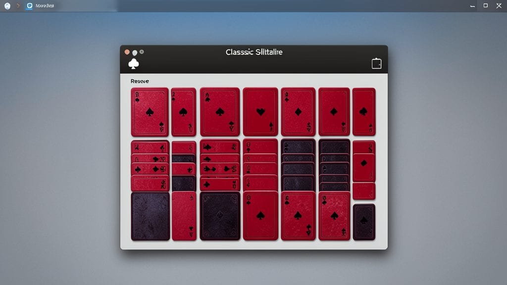 Classic Solitaire Card Game