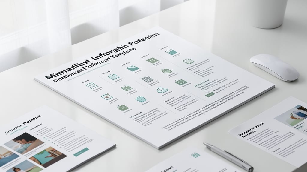 Minimalist Infographic PowerPoint Template