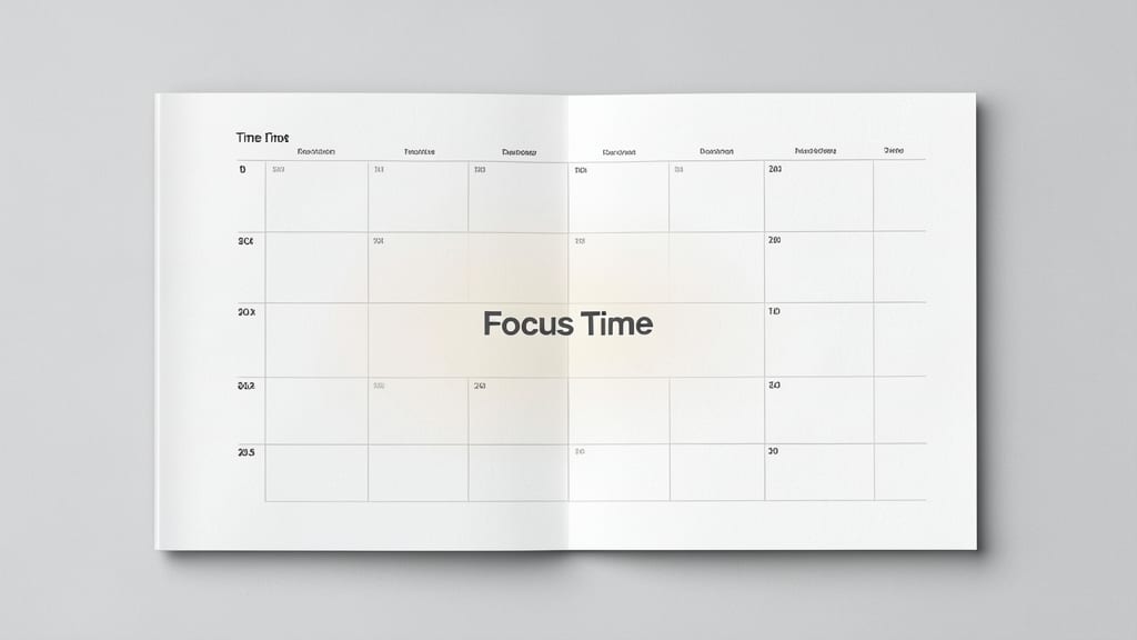 Minimalist Daily Planner Template