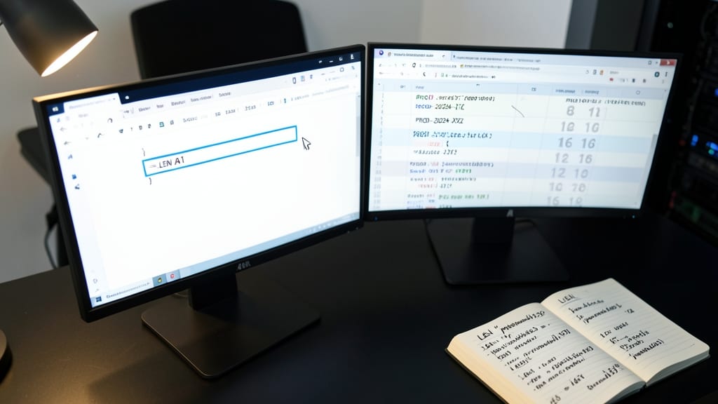 LEN Function for Character Counting