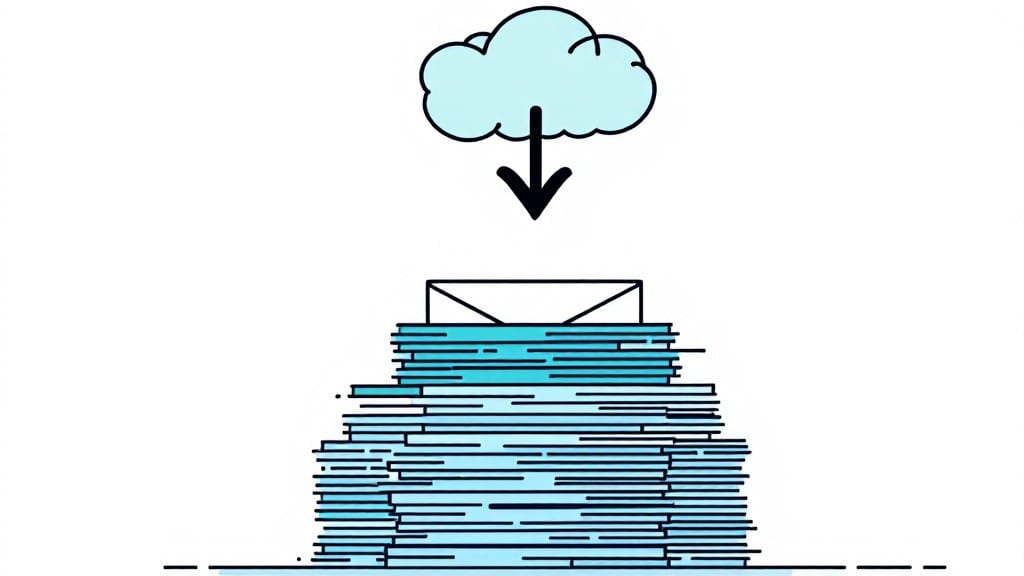 Use Cached Exchange Mode To Download Email To An Outlook Data File: One-Command Sync for Offline Access